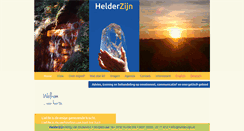 Desktop Screenshot of helderzijn.nl